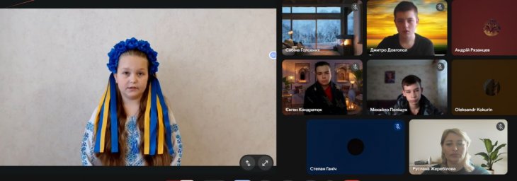 ​Учні Іллінівського опорного закладу долучились до перегляду заходу-реквієму "Героям", підготовленим
